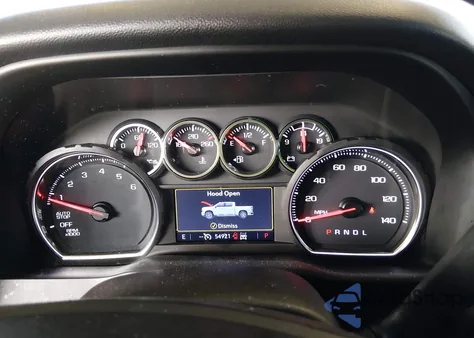 2021 Chevrolet Silverado 1500 4Wd Short Bed Rst из США, поврежденный, VIN 3GCUYEED1MG473295